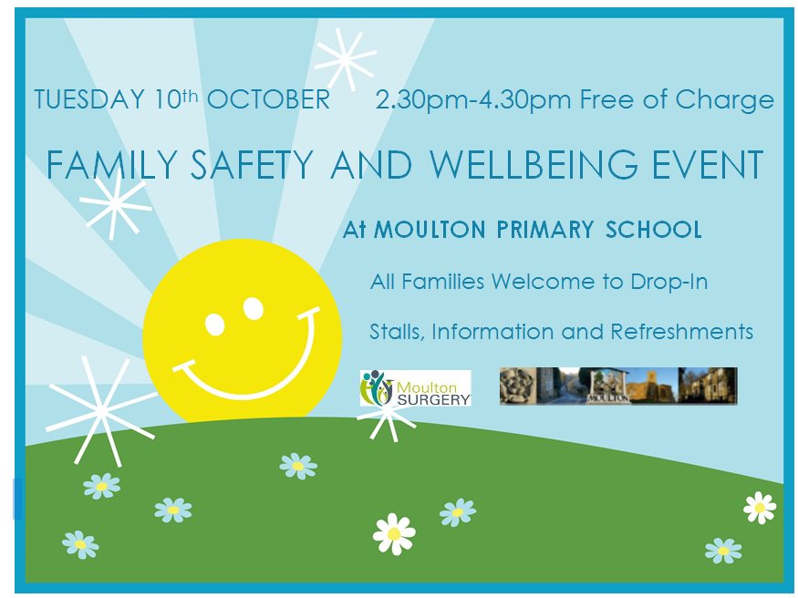 #ADHDMatters will be at this event hosted by Moulton Primary School. come and say hi #adhd  #letstalkaboutadhd  #adhdawarnessmonth