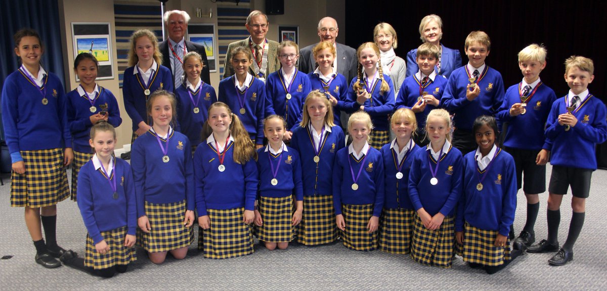 QueensTaunton's tweet photo. A group of Junior pupils raised over £1,100 for the Rotary Club of Taunton's Enterprise Project to raise money for the Musgrove Bed Appeal. https://t.co/dqfJFc8d4T