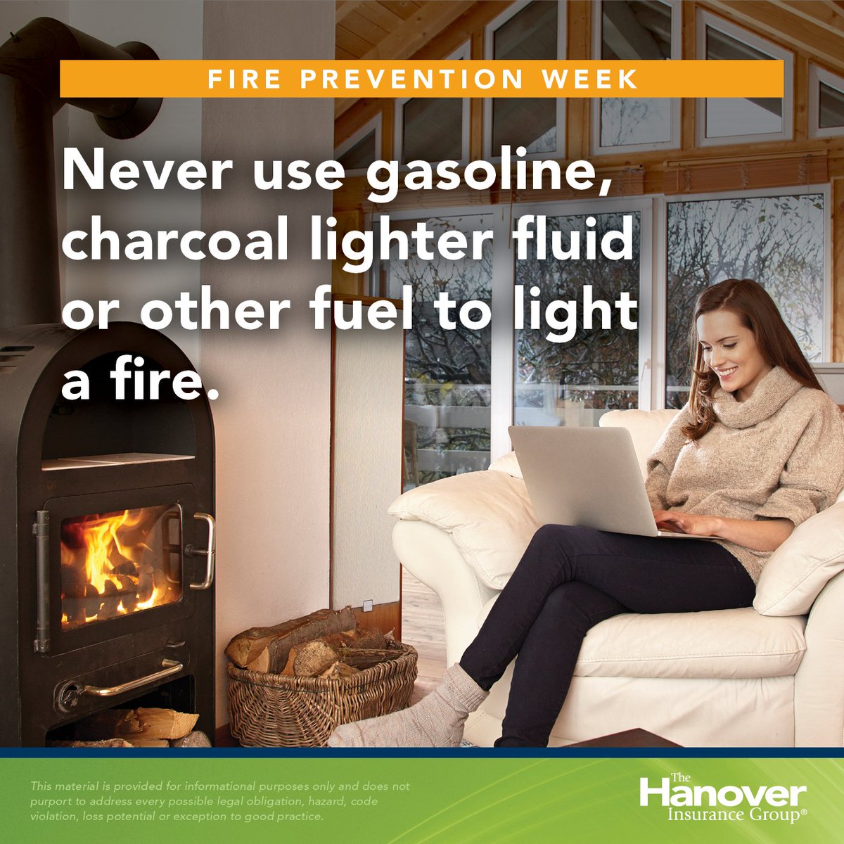 The_Hanover's tweet image. Want easy ways to help protect your home and #biz from fires? This week we're sharing tips to help, starting w/ this one. #FirePrevention