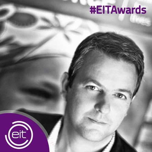 EITHealth's tweet photo. #EITAwards nominee @hconstandt aims to heal patients with #smarterdata and bringing drugs to market faster. 

🎥 https://t.co/EdW3Vr9Fbc https://t.co/1y9zSbCKl0