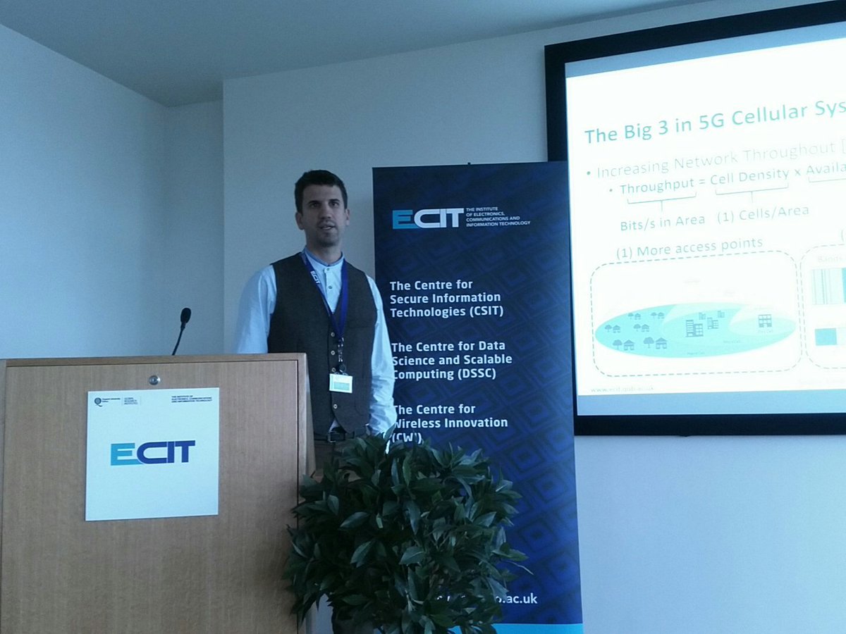 CWI_QUB's tweet photo. The big 3 in #5G networks: more access points, more bandwidth, more antennas! = challenges for researchers like Dr. Matthaiou @cwi_qub https://t.co/dWcwbCJ3ho