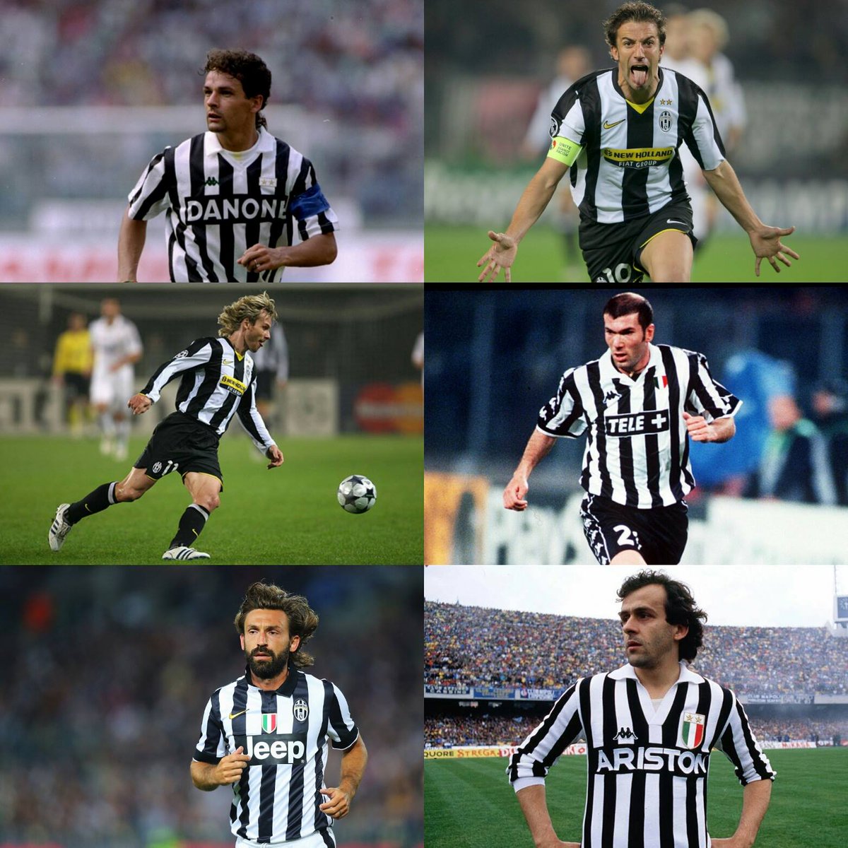 90sfootball's tweet photo. Juventus legends. https://t.co/TjgyDHGlUv