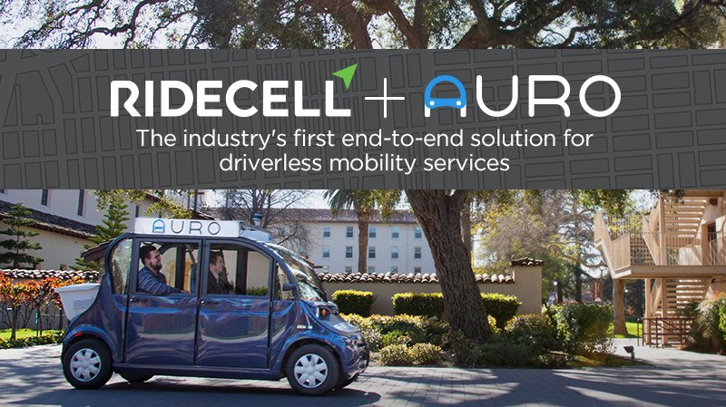 ridecell's tweet photo. #autonomous ready today! Excited to announce our fully operational, on-demand #selfdriving shuttle services today. https://t.co/MUiBmtnOwe https://t.co/SteLke8I6R
