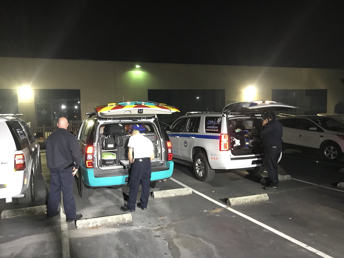 MedicAmbulance's tweet photo. Medic Resources deployed Strike Team to Napa @ 2300, 5 ALS, Strike TeamLeader, and DMSU unit for immediate need. https://t.co/t5n8jWSyXm
