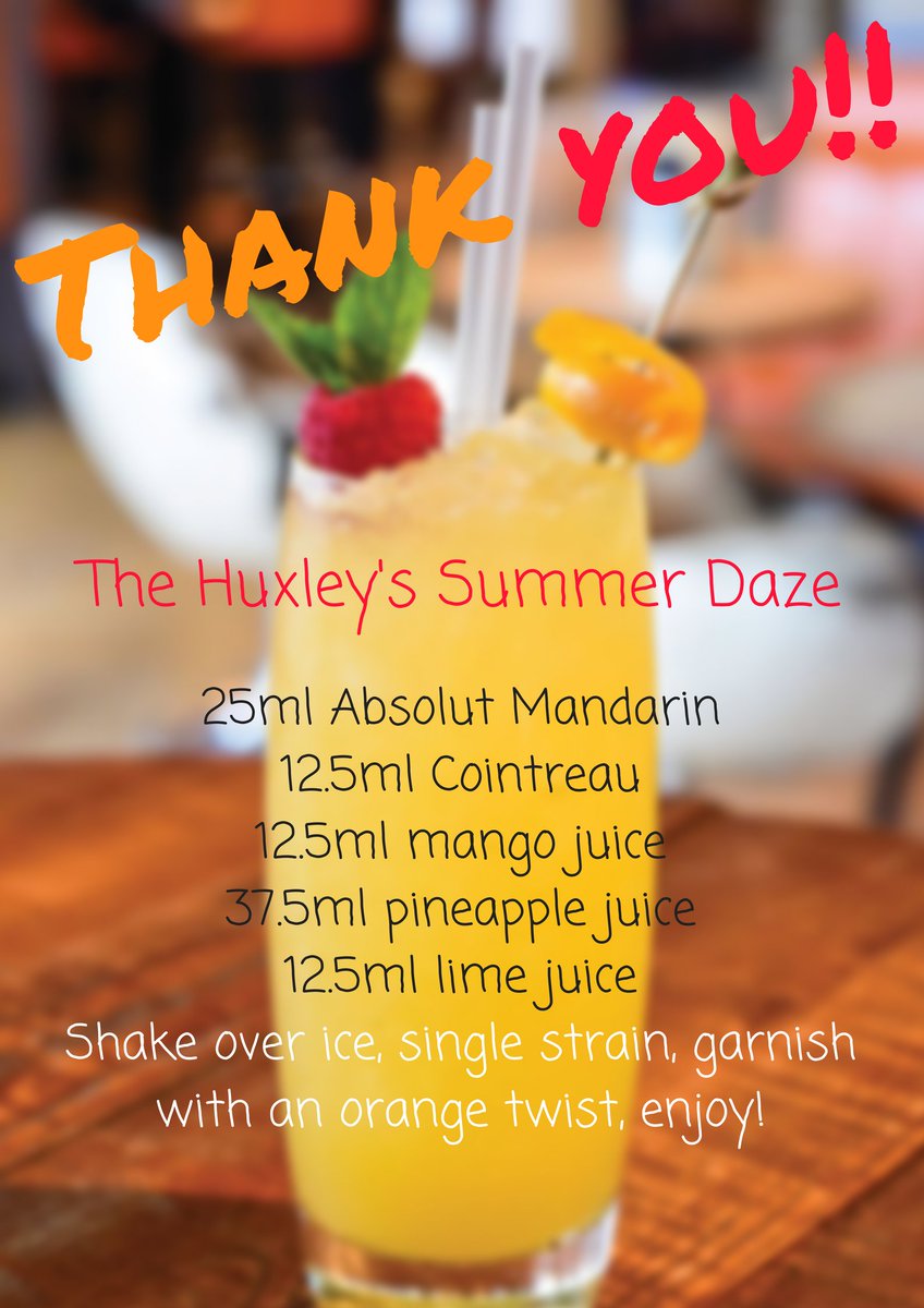 TheHuxleyEdin's tweet photo. Thanks to all who came down for @edcocktailwknd !! Here's the recipe for our signature cocktail ;) #impressyourpals #ecw2017 #ecw17 https://t.co/ogzGqOwonE