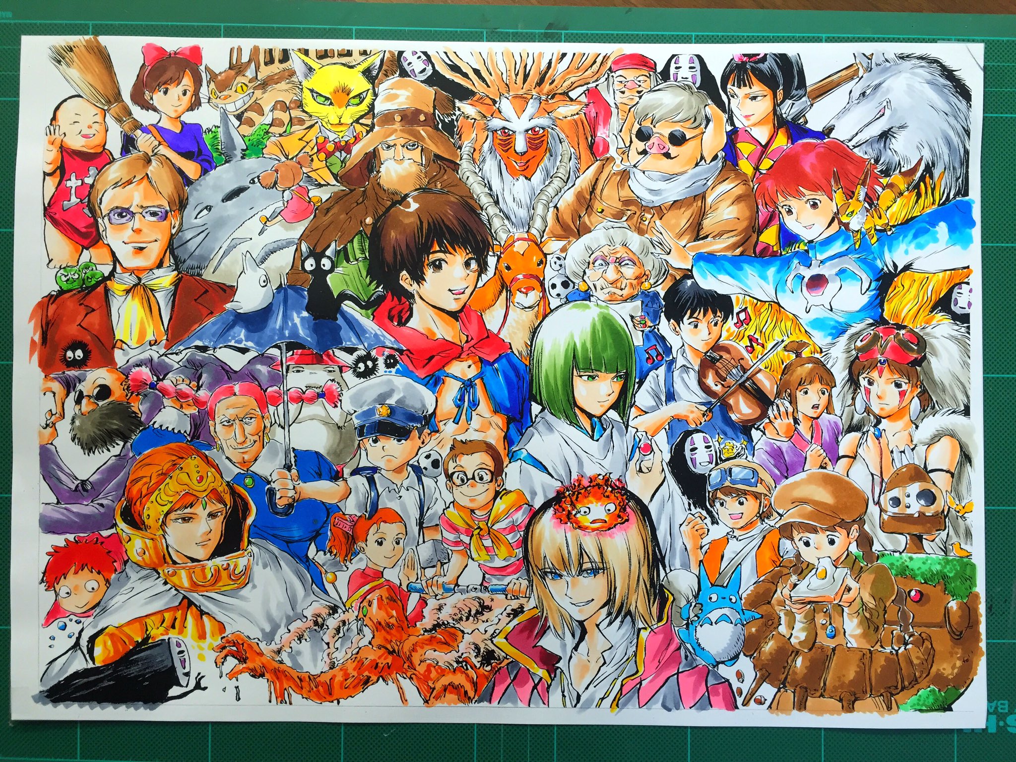 Twitter पर 吉村拓也 イラスト講座 ジブリ描いてみた 1000rt 20イイね ありがとうございます Twitter पर 吉村拓也 イラスト講座 ジブリ描いてみた 1000rt 20イイね ありがとうございます