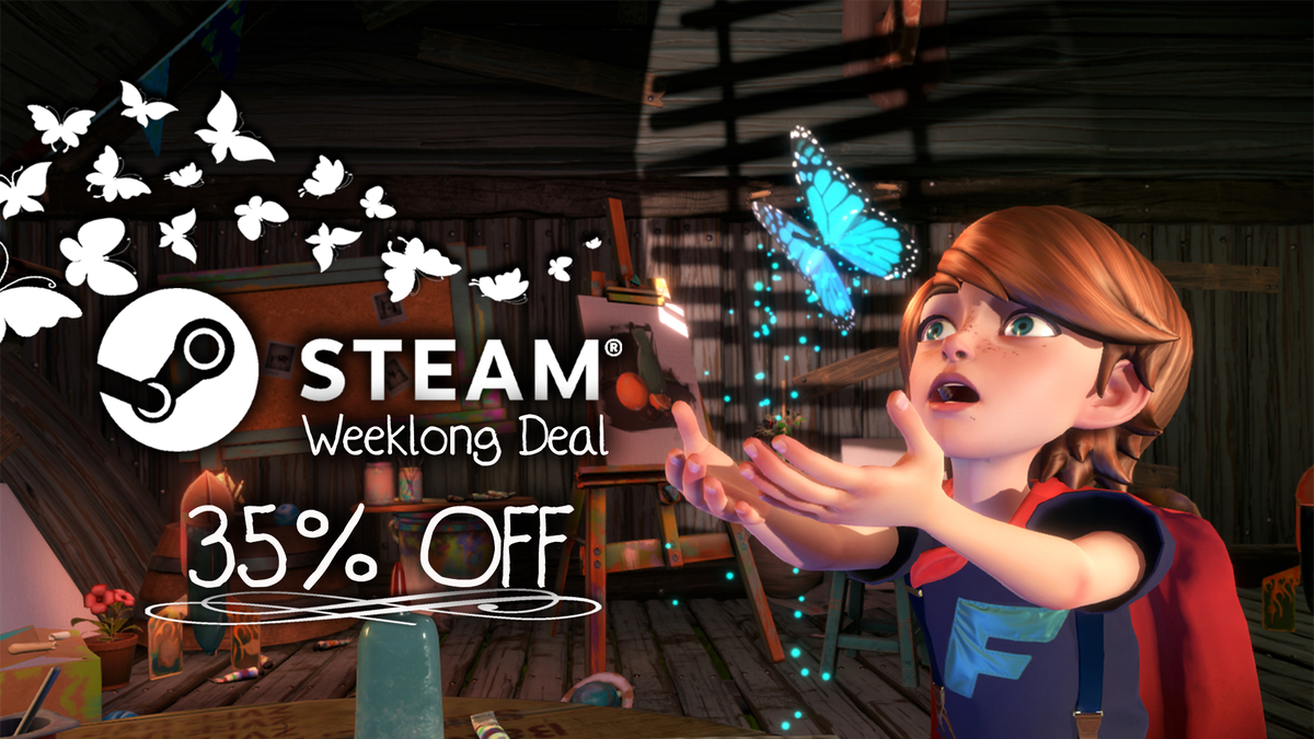 VisionGamesP's tweet photo. Final day of Steam's Weeklong deal! Board the train and let us take you somewhere magical. https://t.co/cCNShCCyW8
