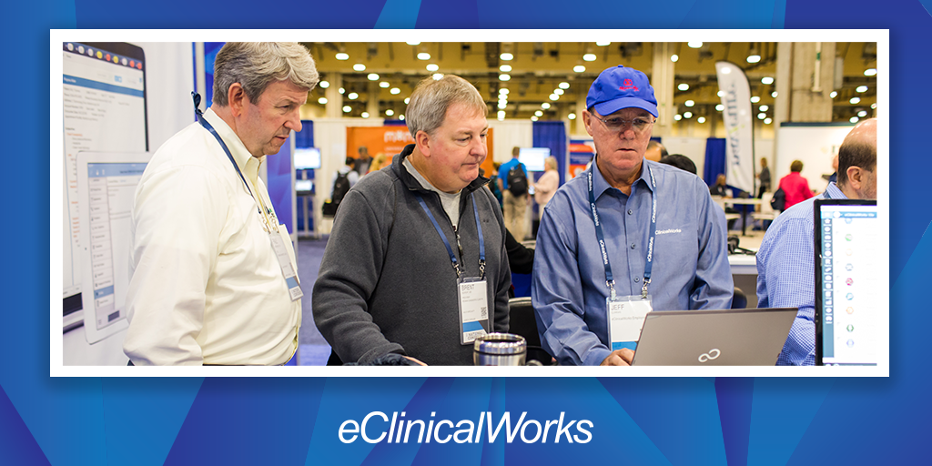eClinicalWorks's tweet photo. Before your trip home, visit Longhorn Exhibit Hall D-E to meet our vendors and product specialists! #eCW17 https://t.co/bTgZtWLCcs