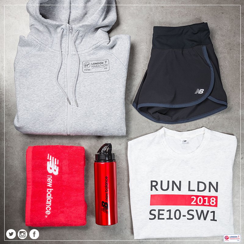 new balance london marathon training kit