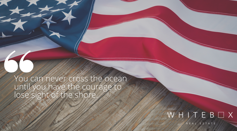 WhiteboxRE's tweet photo. Wise words from Christopher Columbus. #ColumbusDay #FindBuildWork https://t.co/HxWxhjGA7q