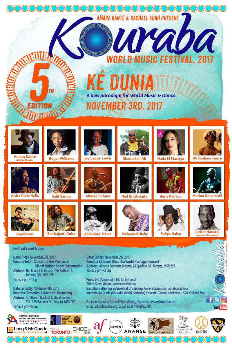 #kourabafestival2017 is thrilled to be partnering once again with the amazing team at The Rehearsal Factory Richmond St #rehearsals, #rockon