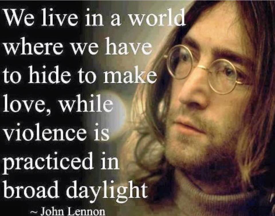 Happy Birthday John Lennon. 