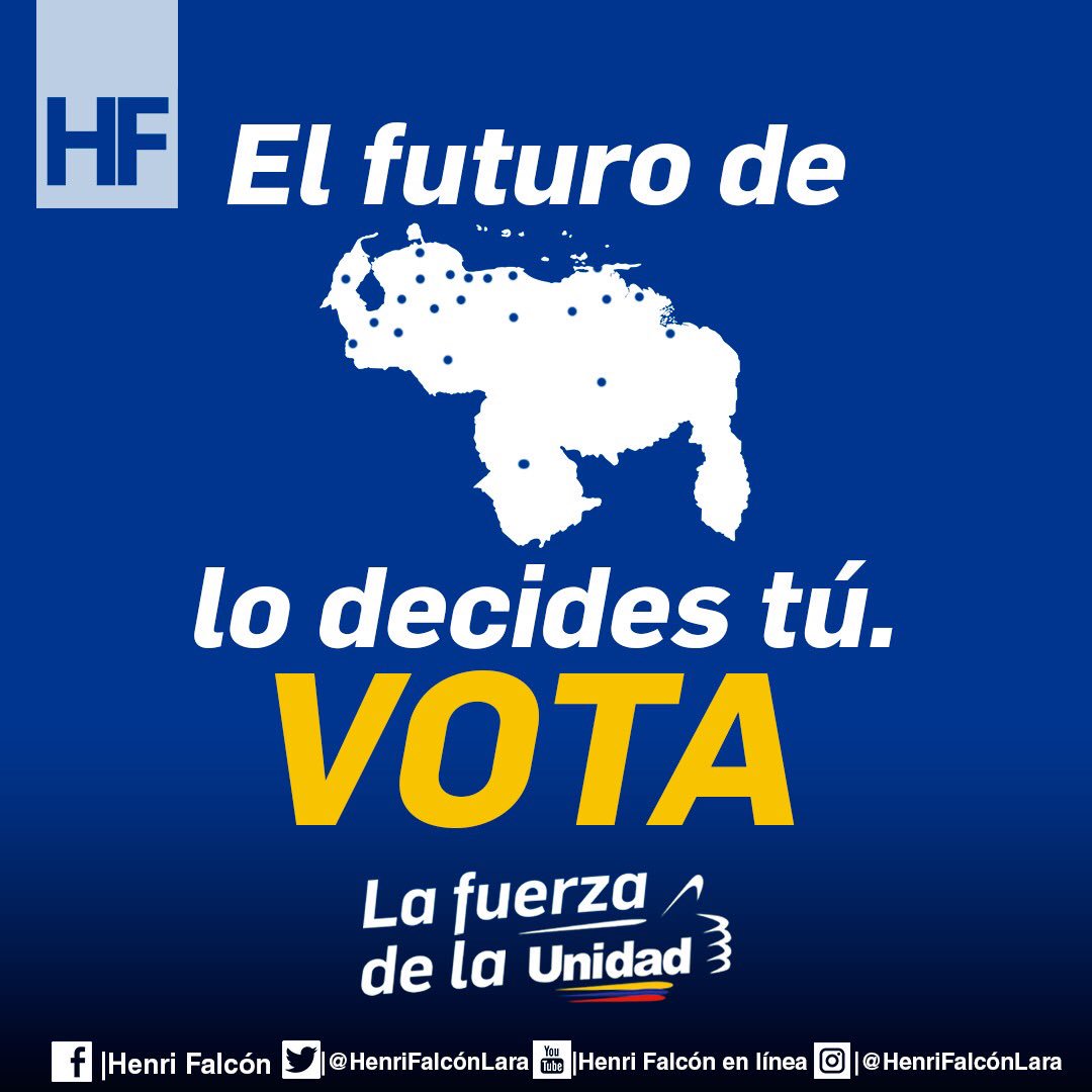 Erickgvalles's tweet photo. Tú decides cómo se verá el mapa de nuestro país este #15OCT. #Venezuela merece que sigamos luchando con convicción y firmeza. https://t.co/pXn34dizaD