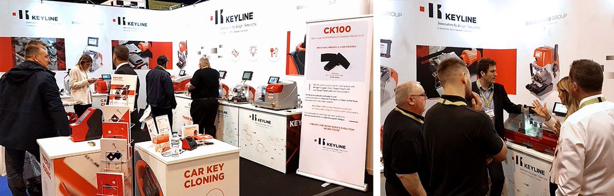 Keyline_SpA's tweet image. Great success @MLAExpo for Keyline that presented its full range of products #KeyCuttingmachines, #Keys and #TransponderTechnology!!