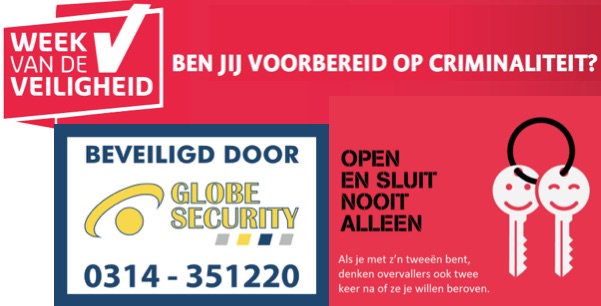 #Weekvandeveiligheid - hoe #bescherm je personeel &amp; pand tegen #criminaliteit? #preventie #veiligheid #WvdV #veilig

globesecurity.nl/diensten/alarm…