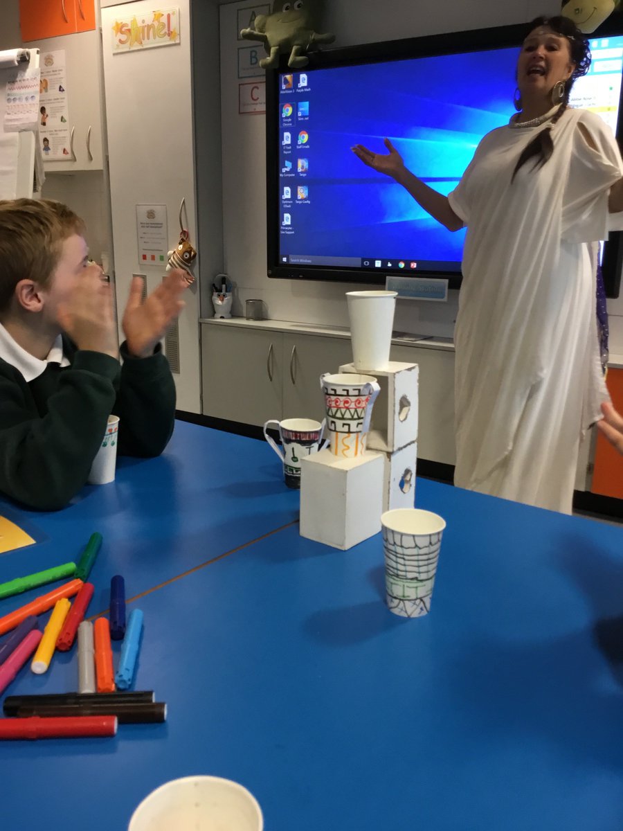 TGPS_NorthLincs's tweet photo. Year 5 enjoying Greek workshops today! #TGPS #TGPSYear5 #TGPSHistory #RealHistoryAlive https://t.co/9G1udMMzsl