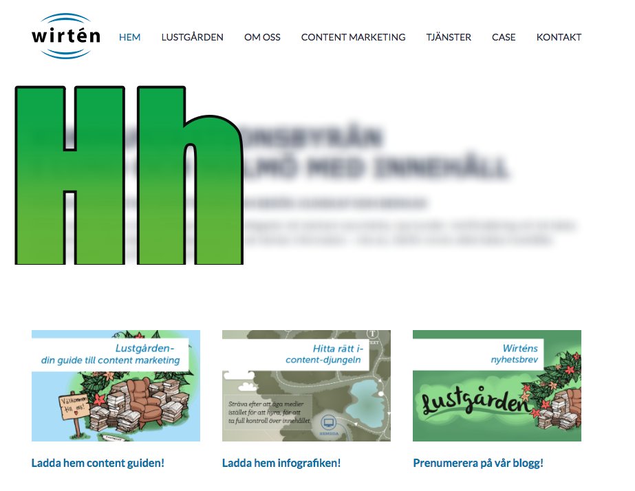 LarsWirten's tweet photo. ABC-bloggen om #contentmarketing: H som i hemsidan – därför ska den vara ditt nav. https://t.co/XUJQxQAZ7w https://t.co/gXX17a0c6P