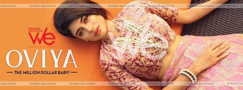 OviyaaFC's tweet photo. #Magazine Women Exclusive stills 
#Oviya @OviyaaSweetz https://t.co/Nz12RYdGEt