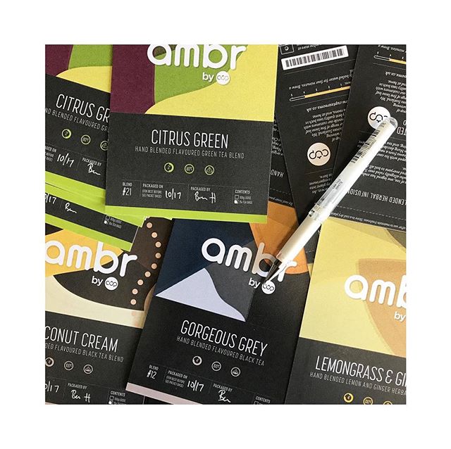 We've had a busy Monday morning packaging up orders for our customers! Time for a tea break...? 🤷🏽‍♂️☕️