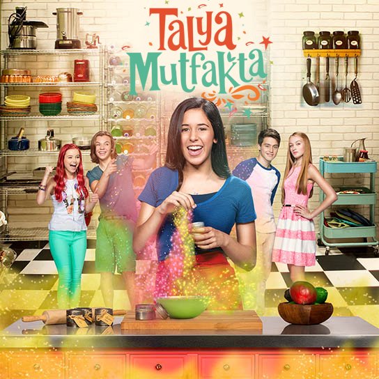 NickelodeonTUR's tweet photo. #TalyaMutfakta, yepyeni bölümüyle bugün 22:05'te başlıyor! 🎉🍲 https://t.co/MZLIvo3xH9 #TaliaInTheKitchen https://t.co/nIrZ9fh16d