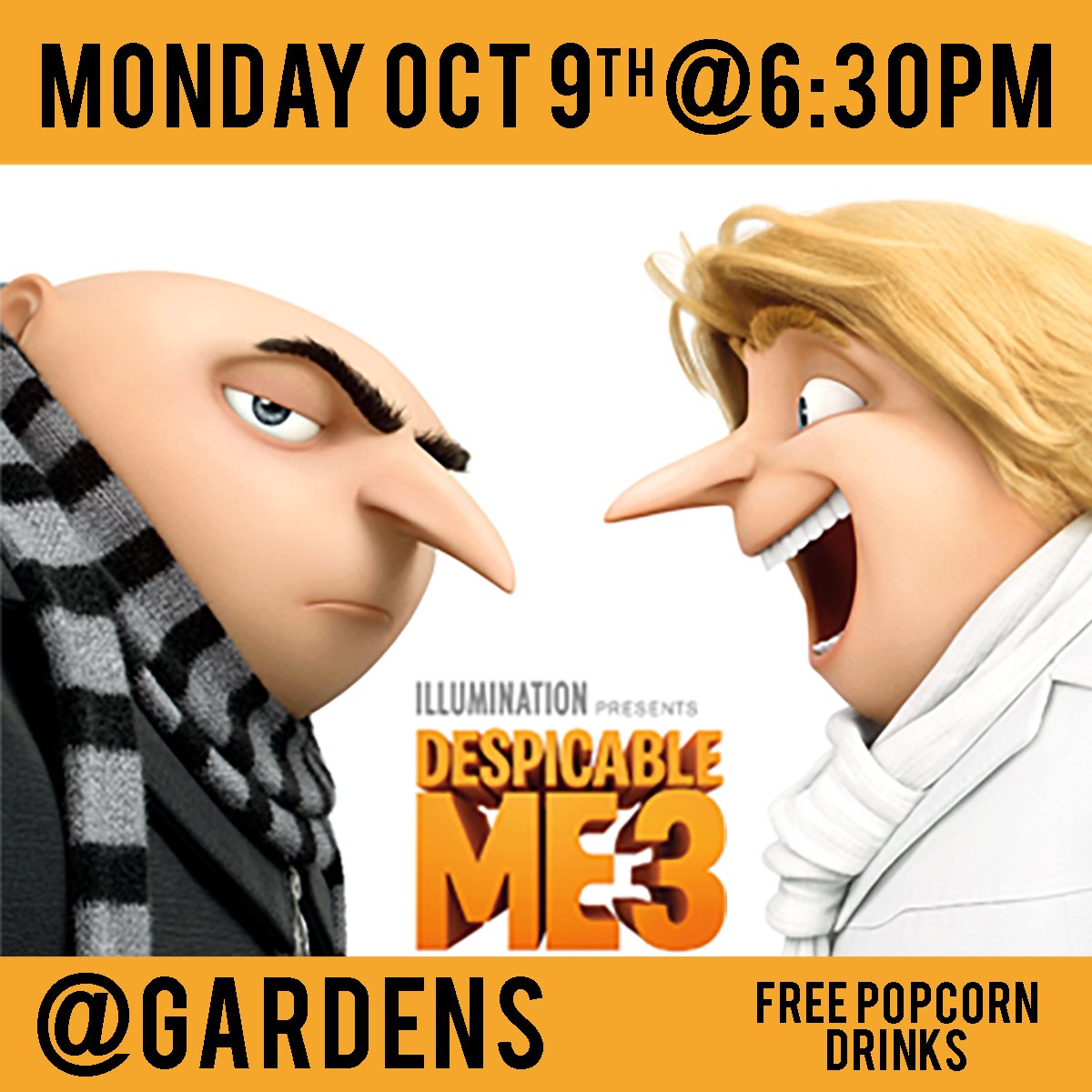 UARKGetInvolved's tweet image. Free outdoor movie tonight in The Gardens: Staff Senate shows Despicable Me 3 as part of Staff Appreciation Week! #StaffSooie
