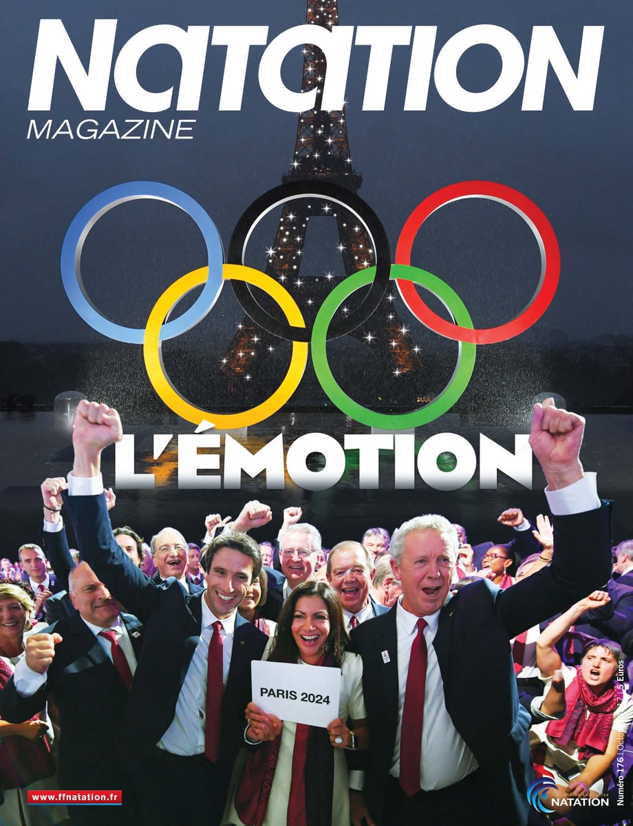 FFNatation's tweet photo. #NatMag #Exclu Découvrez des extraits du dernier numéro du Natation Magazine : "Paris 2024: L'émotion" https://t.co/senn0Wam0Z https://t.co/UDJM2imgy2