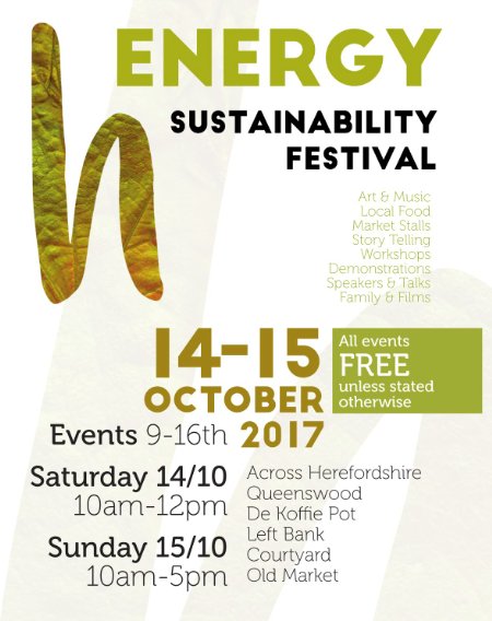 h_energy's tweet photo. proud for @outofnatureshow to be part of this years @h_energy festival #herefordhour with @HfdsGN @HfdshireLive #hEnergy2017 @HfdsNewLeaf https://t.co/BeI7DynNai