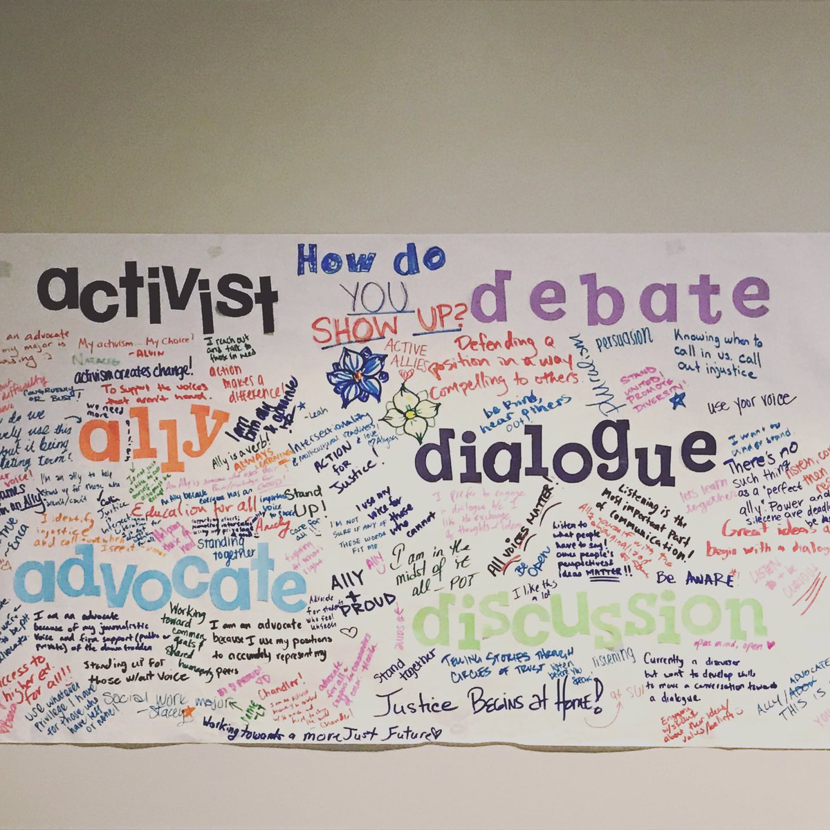 NPGS_SC's tweet photo. Today's #CSAM17 theme is #socialjustice. How do you choose to engage? Kudos to @seattleu for this passive program! #SApro #csamphotoaday https://t.co/txcKsVhu2m