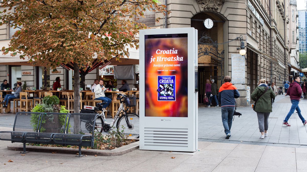 go2digital_hr's tweet photo. Time machine through Croatian history in multimedia exhibition...#tunnel #citylights #advertising #nikolatesla #digitalsignage https://t.co/HSecmrN5Vm