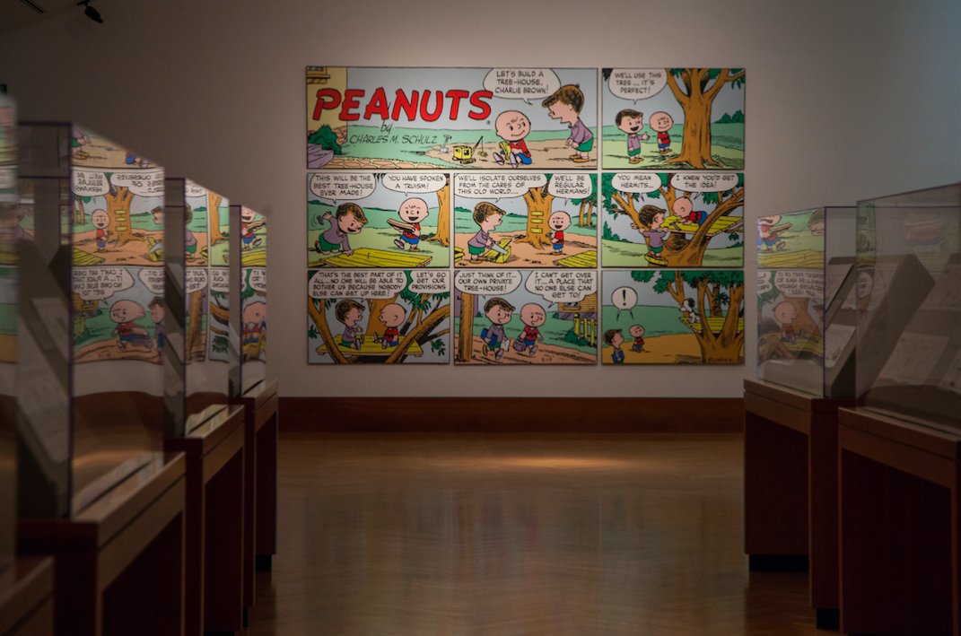 Just heard from rep for <a href="/SchulzMuseum/">Charles M. Schulz Museum</a> in Santa Rosa. Facility is evacuated, lost power &amp; the fire is nearby, but Museum is currently safe.