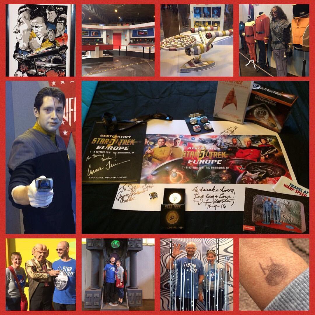 larlar1971's tweet photo. One yr ago we Boldly been there! Boldly did that! 🖖🏻 I have been and always shall be ... A Trekkie! 🖖🏻 Beam me up Scotty! #dst50 #startrek https://t.co/cJm3GMDKrz