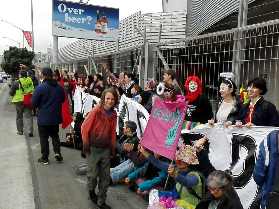 Looks like the arms expo is locked out! #WarStartsHere #We canstopithere