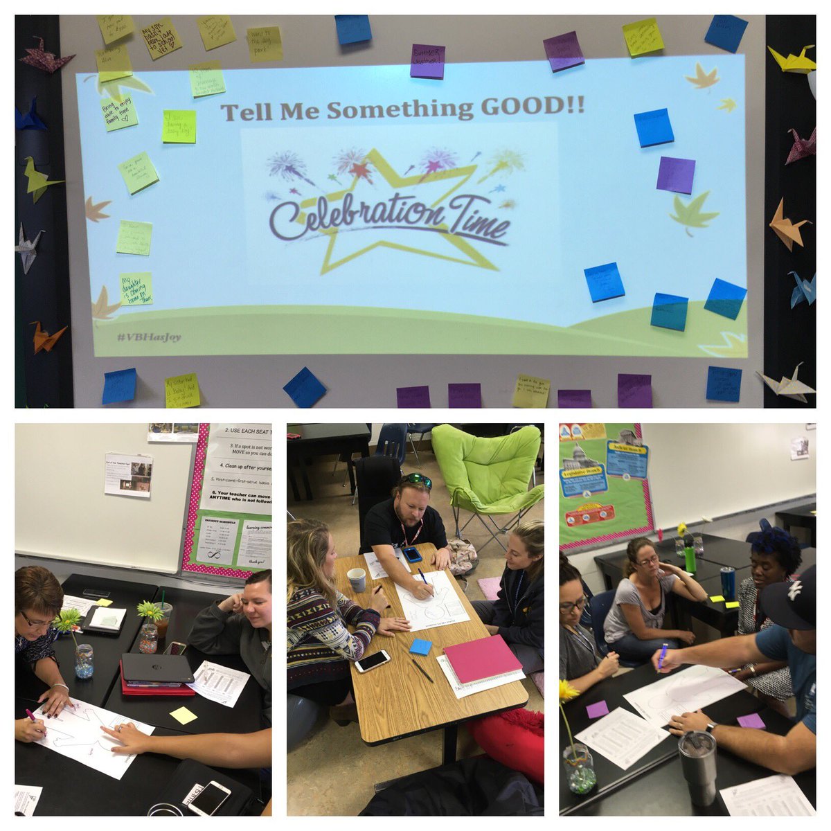 teacherbyrd's tweet image. Great morning @PAMSPanthers sharing Joy in our Coffee Shop PD. We celebrated something good, and created empathy maps. #wellreceived #VBHasJoy #PAMShasJOY @OrganicLeaderVB #VBAmazing