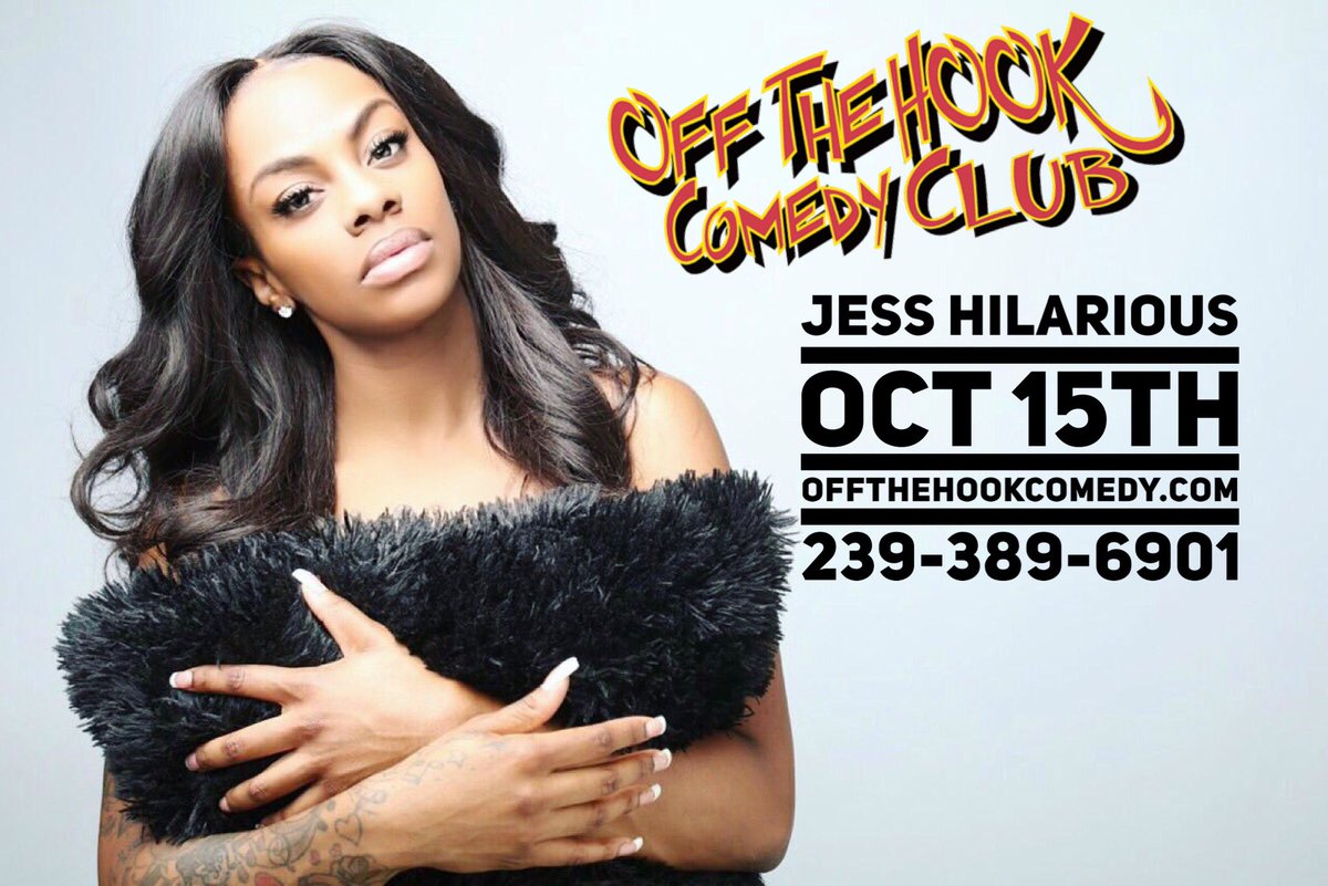 teatrofl's tweet image. Two amazing female comics this week! @TheaVidale @jesshilarious #offthehookcomedyclub 
Call 239-389-6901