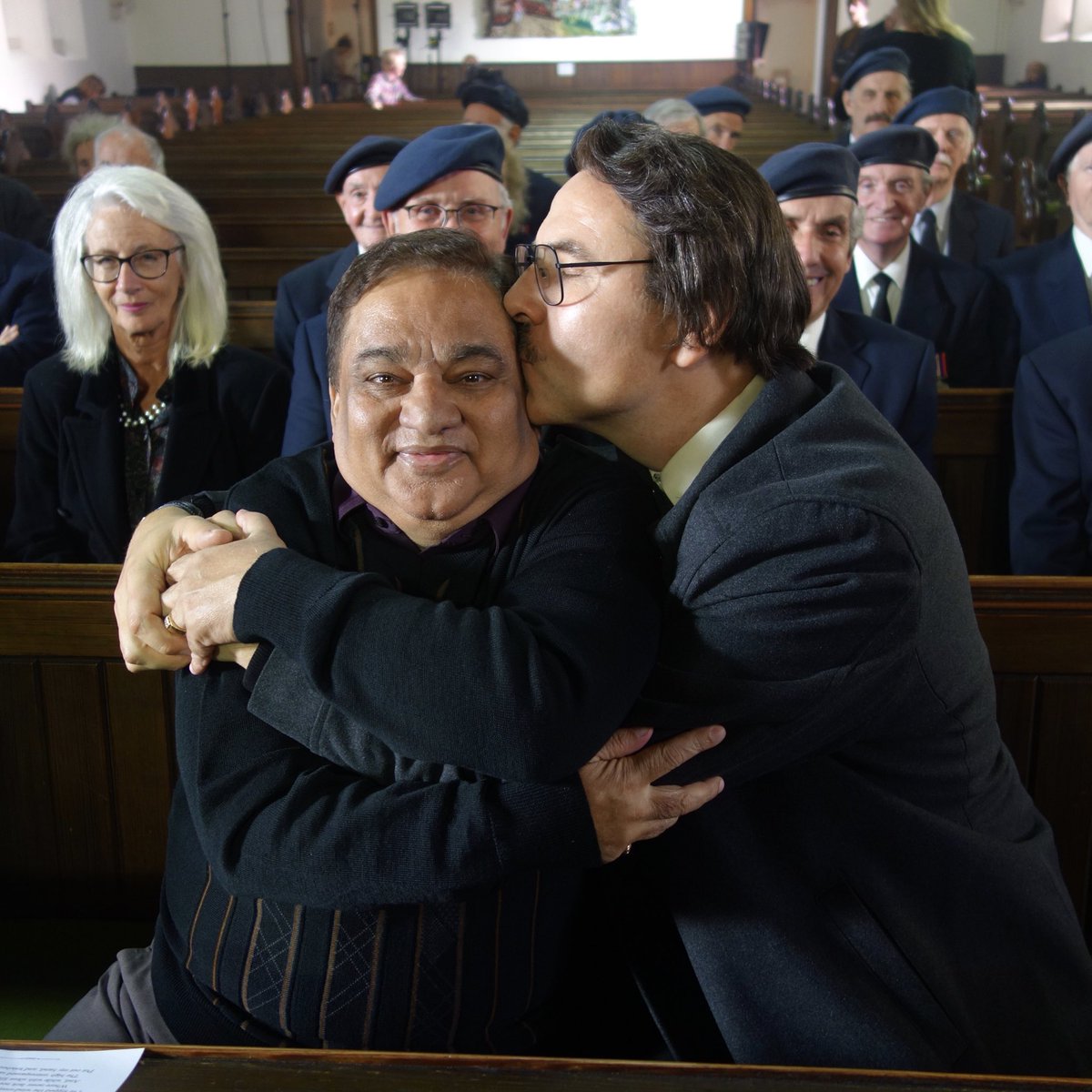 davidwalliams's tweet photo. Raj returns! #GrandpasGreatEscape https://t.co/ti0eJ2YAPc
