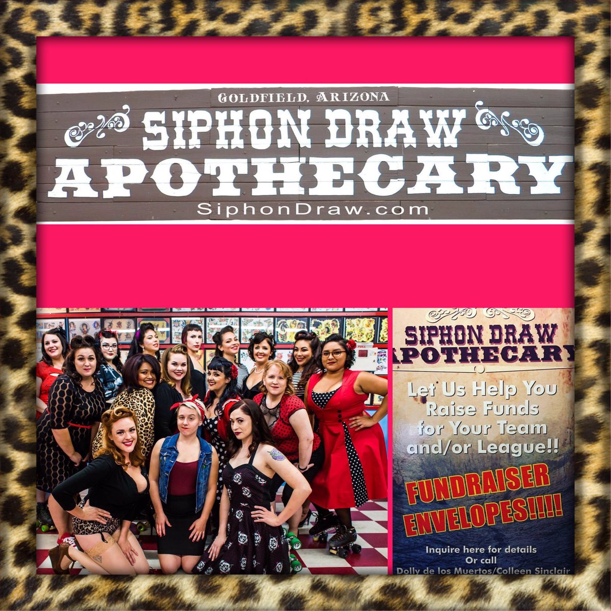 vshonuff's tweet photo. M roller derby team the #azddbombshells are currently participating in #siphondrawapothecary fundraiser so hit me up for your orders!! https://t.co/6LWpgP3Onn