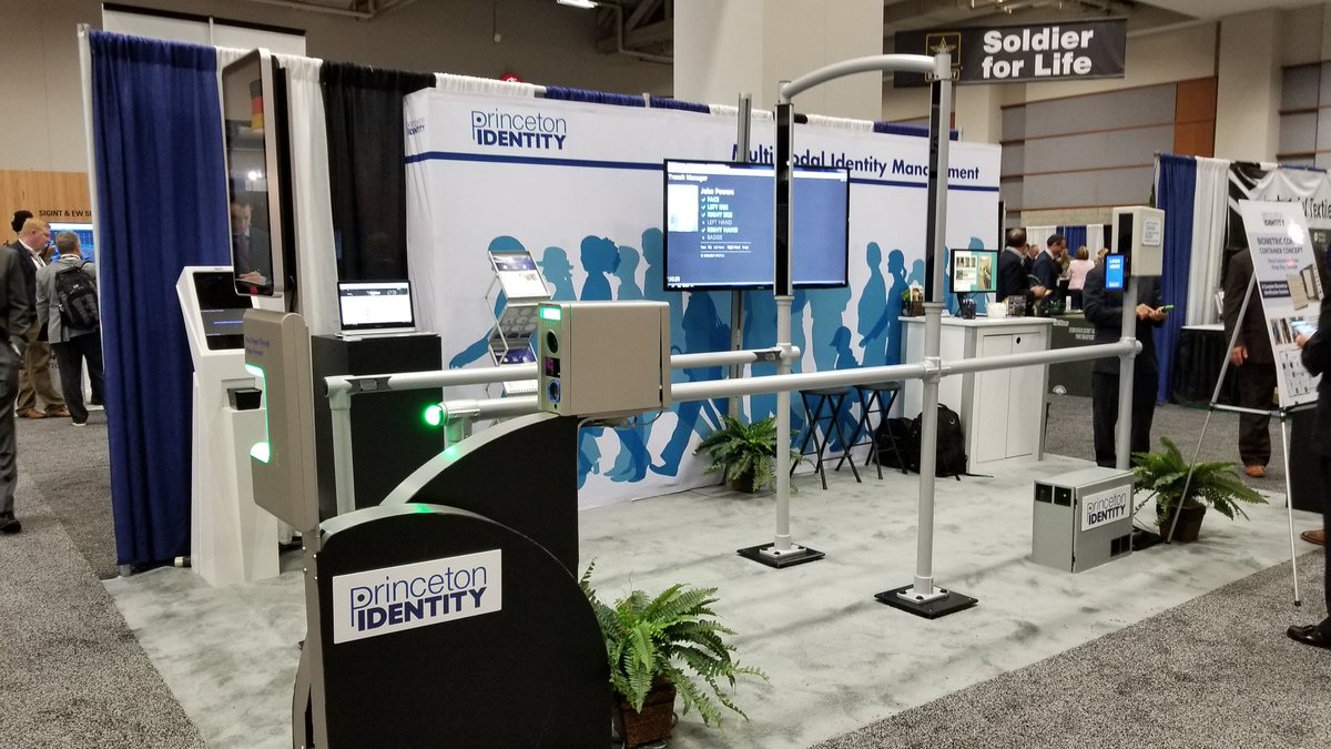 PI_Biometrics's tweet photo. at @AUSAorg's #AUSA event?... come on over to booth 8243 to see the latest in #biometric #identitymanagement solutions. #princetonidentity https://t.co/kSzXHOKoYR