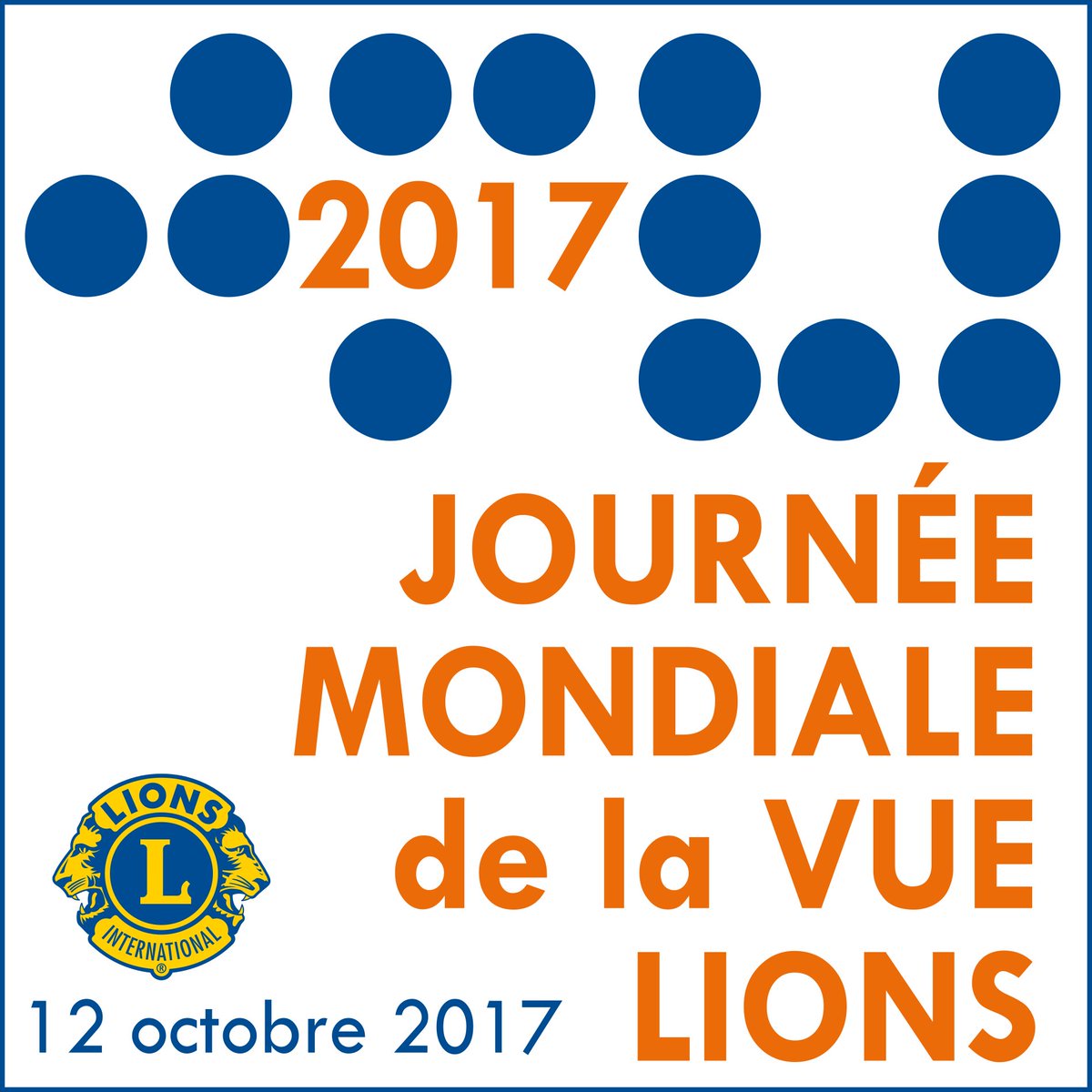 LionsFRANCE's tweet photo. #SaveTheDate 📅 : 12 octobre c'est la #JournéeMondialedelaVue
➡️ https://t.co/2p7WNFvkYQ
#JMVL #LionsClub #Optic2000 https://t.co/ZynuiZK8AV