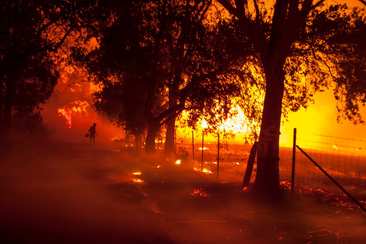 sfchronicle's tweet image. PHOTOS: North Bay fires tearing through Napa and Sonoma counties. Latest updates: bit.ly/2ySpB3N