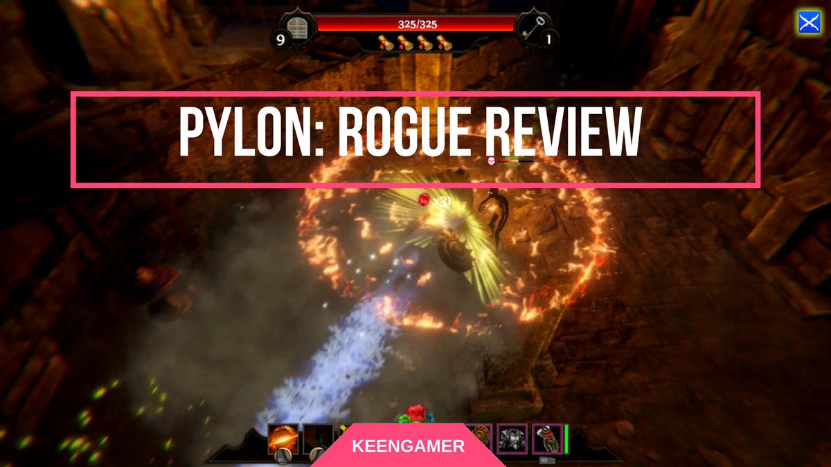 KeenGamerCom's tweet photo. Read our #GameReview of @QuantumSquidDev's procedural roguelike #PylonRogue #PC #IndieDev https://t.co/WauIT9gJcl https://t.co/5Ke2VCqru7