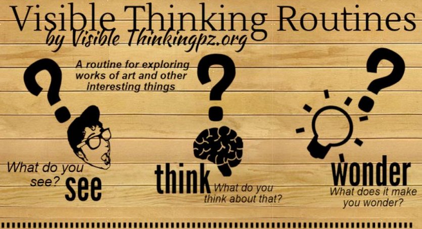 tulpyteacherman's tweet photo. A8 Use Visual Thinking Strategies #tulpypd https://t.co/zUzICSonPZ