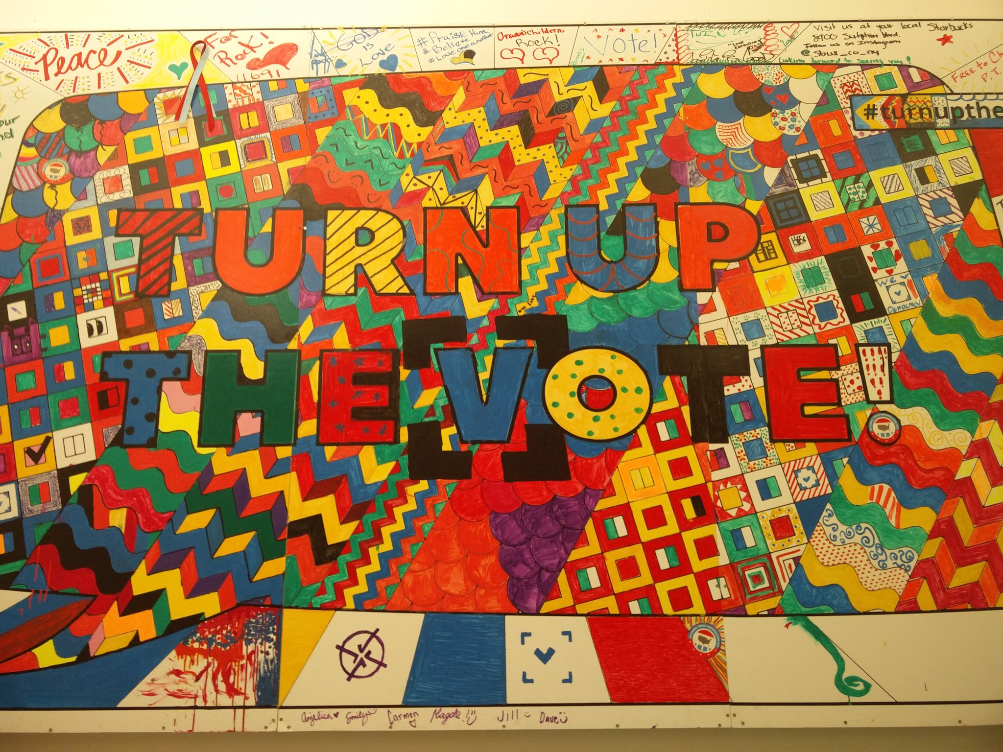 Turn up the vote!