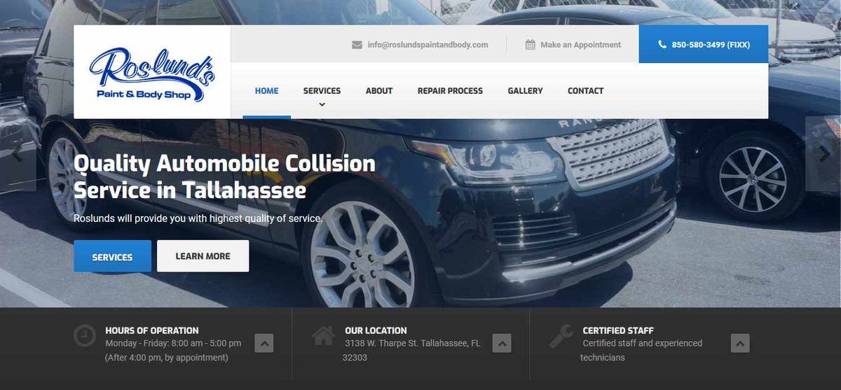 Netphiles's tweet image. Take a sneak peak at upcoming project on website redesign for a local automotive body shop #netphiles #responsivewebdesign #seoforwebsite
