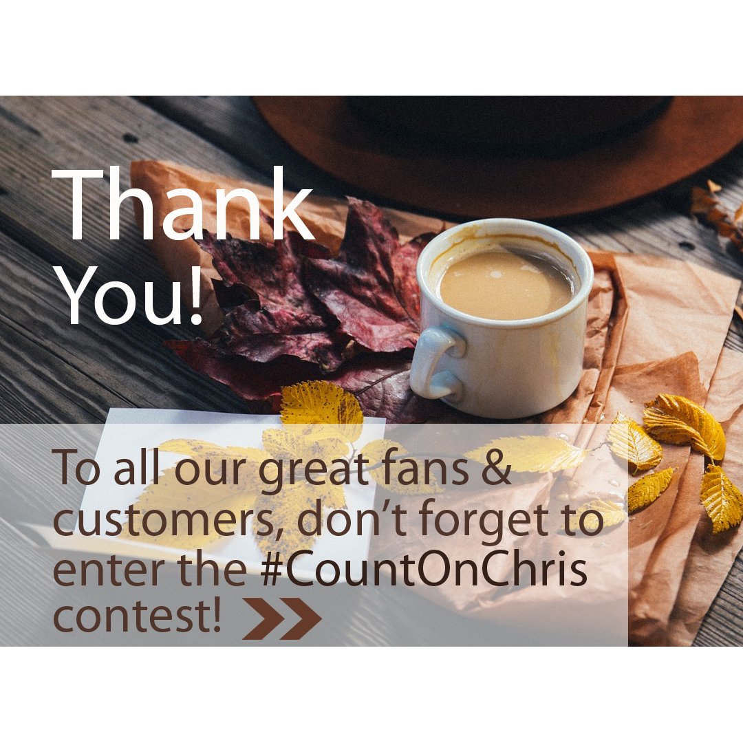 chriscoffee1975's tweet photo. New customer? Post this pic for a chance to win!
#CountOnChris
.
#espressoyourself #thankyou #Espresso #coffee #BaristaLife #happycup https://t.co/w5Rn2OAqvR
