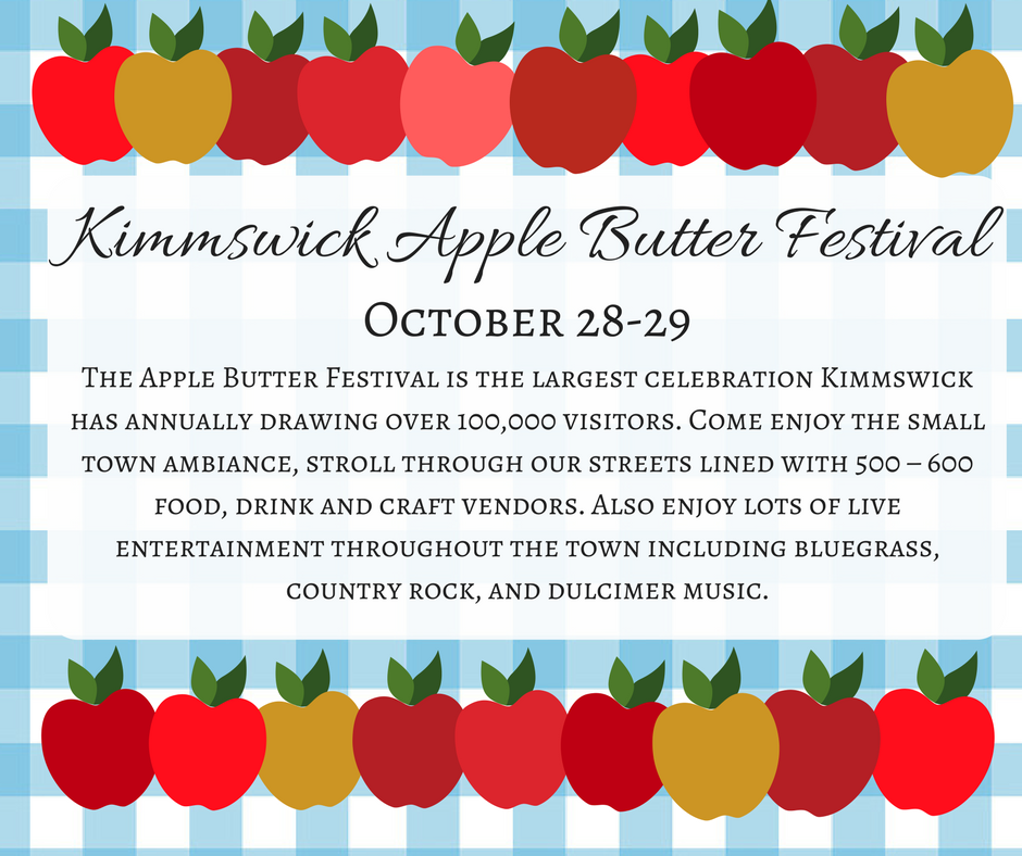 TheBlueOwl's tweet photo. The Apple Butter Festival is less than three weeks away! Who else cannot contain their excitement?! #KimmswickMO #Kimmswick #applebutter https://t.co/ZlkvEdIANK
