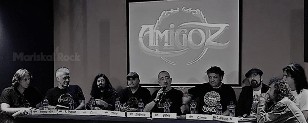 Asistimos a la rueda de prensa de Amigoz en Madrid: mariskalrock.com/?p=112987