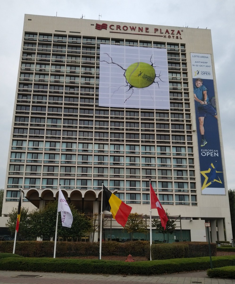 SelahMgmt's tweet photo. Looks like I've arrived at the right place! Last tournament of the year, finishing on a high note @EuroTennisOpen! https://t.co/IGWDqKgTj7