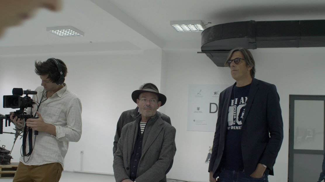 MrJadis's tweet photo. Exhibition at #Pristina @babounboy @MatthieuMoerlen #Kosovëiseverywhere with #MichaelPfeuti &amp; #PedroLenz https://t.co/vnpfoHBXIV