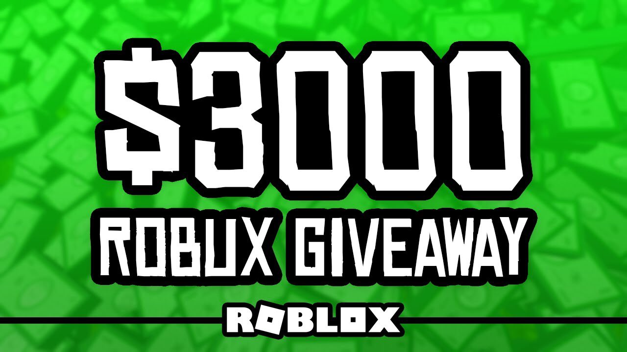 Sam Huckaby On Twitter 3000 Robux Giveaway Reteweet Follow Me
