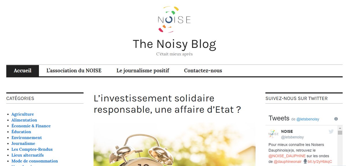 Le saviez-vous ? On a un blog ! Pour découvrir les articles des Noisers sur le monde de demain, une seule adresse : noisyblog.com